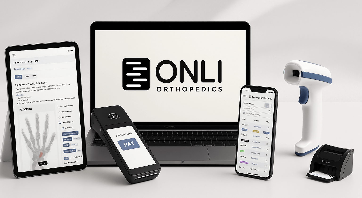 ONLI Orthopedics connected workflow overview